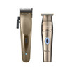 Stylecraft Rogue Professional 9V Magnetic Motor Cordless Clipper and Trimmer Combo Set Matte Gunmetal