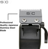 StyleCraft Power RYDE Corded Hair Clipper Magnetic Motor, 5 Guards, Japanese Stainless Steel Blades, Metallic Pewter