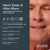 NassifMD Men's Toner and After Shave | Facial Skin Care Products for Men | Men's Cleanser - Deep Pore Cleanser