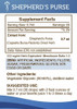 Secrets of the Tribe Shepherd's Purse Alcohol-Free Liquid Extract, Shepherd's Purse (Capsella Bursa-Pastoris) Dried Herb (2 FL OZ)
