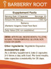 Secrets of the Tribe Barberry Root 2x60 Capsules, Made with Vegetable Capsules and Barberry (Berberis Vulgaris) Dried Root Bark (2x60 Capsules) Secrets of the Tribe Barberry Root 2x60 Capsules, Made with Vegetable Capsules and Barberry (Berberis Vulgaris) Dried Root Bark (2x60 Capsules)