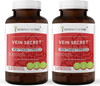 Secrets of the Tribe - Vein Secret, Vein Tonnig Formula, Herbal Supplement Blend (2x120 Capsules)