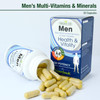 Natures Aid Multi-Vitamins and Minerals Capsules for Men - by Natures Aid