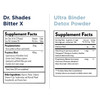 Quicksilver Scientific Natural Detox Set with BitterX Liquid Bitters (1.7 fl oz) + Ultra Binder Detox Powder (120g) - Digestion, Liver + Detox Support (2 Products)