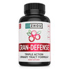 Zhou Nutrition Cran Defense, Cranberry Concentrate Urinary Tract Formula, Flush Out Impurities and Healthy Bladder Support, 3 in 1 Formula - Cranberry Extract, D-mannose, Vitamin C, Multi - 60 Count