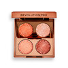 Revolution Pro Goddess Glow Eye Quad Golden Hour Eyeshadow Palette