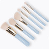 BH Travel Series: Escapade 6 Piece Mini Face & Eye Brush Set With Bag