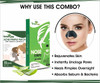 Urban yog Combo- Acne pimple patch-72dots & Nose Strips (4strips) with BHA serum - Face Care kit.