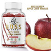 Boss Bears Apple Cider Vinegar Gummies, Chewy Apple Flavor, Increases Energy, Boost Skin Health, Full Gram of ACV per Serving, Gluten Free, Supports Healthy Gut and Heart (30 Servings, Apple Flavor)