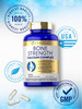 Carlyle Bone Strength Supplement | 120 Capsules | Calcium Complex Vitamin | Non-Gmo & Gluten Free Formula