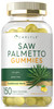 Carlyle Saw Palmetto Extract | 480Mg | 150 Gummies | Vegan, Non-Gmo, And Gluten Free Supplement | Natural Lemon Flavored Gummy