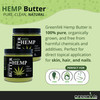 Greenive - Hemp Body Butter - All Natural - Hemp Body Butter - (8Oz)