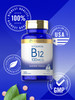 Carlyle Vitamin B12 100Mcg | 200 Tablets | Essential Vitamin Supplement | Vegan, Non-Gmo, And Gluten Free Formula