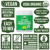 Organic Acacia Senegal Prebiotic Fiber Powder. Usda Organic Plant Based Vegan Prebiotics Supplement For Gut Health. With Digestiv