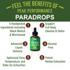 Para Drops Cleanse For Humans. Promotes Elimination Of Harmful Organisms. Detox, Intestinal Support Liquid Supplement
