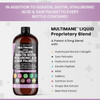 Liquid Collagen 4000Mg Biotin 10000Mcg Keratin 100Mg Saw Palmetto Hyaluronic Acid 100Mg - Hair Skin And Nails Vitamins And Dht Bl