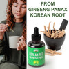 Korean Red Ginseng Liquid Drops With Pleasant Taste. From Panax Korean Root Extract For Energy, Stamina, Focus. Vegan Nootropic