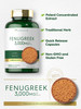 Carlyle Fenugreek Capsules 3000 Mg | 300 Count | Non-Gmo & Gluten Free Extract | Fenugreek Seeds