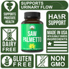 Peak Performance Saw Palmetto Capsules For Men And Women 1000Mg All Natural Saw Palmetto Extract Pills For Prostate Support
