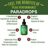 Para Drops Cleanse For Humans. Promotes Elimination Of Harmful Organisms. Detox, Intestinal Support Liquid Supplement For S