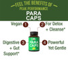 Para Caps Cleanse For Humans. Promotes Elimination Of Harmful Organisms. Detox + Intestinal Support Capsules. Supplement