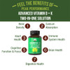 Peak Performance Advanced Vitamin D 5000 Iu With All 3 Types Of Vitamin K Vitamin D3 And Vitamin K2, K1, Mk-7 (Mk7), Mk4 Suppleme Peak Performance Advanced Vitamin D 5000 Iu With All 3 Types Of Vitamin K Vitamin D3 And Vitamin K2, K1, Mk-7 (Mk7), Mk4 Suppleme