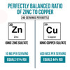 Ionic Zinc Plus Copper Liquid Concentrate 240 Servings,  Bottle, Vegan - Balanced Ratio Of Zinc Copper - Supports Immunity