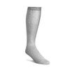 Physicians' Choice Diabetic Socks Unisex Diabetic - Over The Calf Socks For Men & Women 12 Pack - Grey - Size 13-15 (M) / 15-17