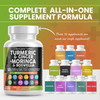 Turmeric Curcumin Ginger Moringa Boswellia Saffron Supplement