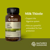 Nature'S Sunshine Milk Thistle, 60 Time-Release Tablets | Supports The Digestive System, Protects The Liver, And Acts As A Powerf