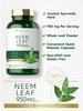 Carlyle Neem Leaf | 950Mg | 300 Powder Capsules | Non-Gmo And Gluten Free Formula | Value Size | Traditional Herbal Supplement |