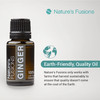 Nature s Fusions Ginger Root 100% Pure & Essential Oils 5 Fl Oz