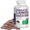 Bronson Sambucus Elderberry With Zinc & Vitamin C Triple Immune Support Complex Immune & Antioxidant Protection, Non-Gmo, 60 Vegetarian Capsules