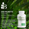 Bronson Saw Palmetto 1000 MG  Extra Strength Supports Healthy Prostate Function & Urinary Health Support - Non GMO, 100 Vegetarian Capsules