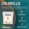 BulkSupplements Chlorella Capsules - Superfood Supplement for Immune Support, Broken Cell Wall -  - 3g (6 Capsules)  - 17-Day Supply (100 Capsules)