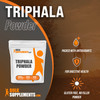 BulkSupplements Triphala Powder - Triphala Herbal Supplements, from Amla, Bhibitaki, & Haritaki  - 1000mg of Triphala Supplement ,  (500 Grams - 1.1 lbs)