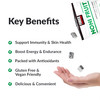 Force Factor Noni  Chews for Immunity and Skin Health Support, Noni Juice Supplement, Plant-Based Antioxidant Superfood Chews, Gluten-Free, & Vegan, Apple Berry Flavor, 30 Soft Chews