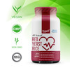 Red Yeast Rice - Strongest DNA Verified  Red Yeast Rice Extract Powder - Vegan Friendly, Non GMO, Gluten and Soy Free