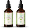 Ingestix B120(2 pcs.) Alcohol-Free Extract Tincture, Liquid Drops Licorice Root, Slippery Elm Bark, Marshmallow, Chamomile, Elderberry, Ginger Root. Throat Soothing Formula 2x4 Fl Oz