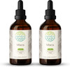 Maca B120 (2pcs) Alcohol-Free Herbal Extract Tincture, Super-Concentrated Maca (Lepidium Meyenii) Dried Root (2x4 fl oz)