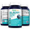 Bilberry Extract 2500mg 200 Vegetarian caps (Non-GMO & )