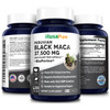 NusaPure Black Maca Root 37,500mg Equivalent per caps (50:1 Extract) 200 Veggie Capsules (Vegan, Non-GMO, Gluten-Free)