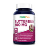 NusaPure Butterbur Extract 100mg per caps 200 Veggie Capsules (Non-GMO, Vegetarian & Gluten-Free)