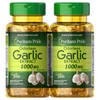 Puritan's Pride Odorless Garlic 1000 Mg, 500 Total Count (2 Pack of 250 Count Softgels), by Puritan's Pride, 250 Count (Pack of 2)