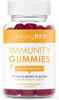 SkinnyFit Immunity Gummies w/Vitamin C, Zinc, & Elderberry, Helps Boost Immunity, Healthy Aging, Antioxidant Support, Vegan-Friendly, 60 Count