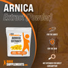 BulkSupplements Arnica Extract Powder - from Dried Arnica Flower - Arnica Powder - Arnica Montana - Herbal Suppplements, Servings Vary (500 Grams - 1.1 lbs)