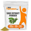 BulkSupplements Sage Extract Powder - Herbal Supplement Powder, Sage Supplement - for Immune Health - 500mg of Sage Extract , Vegan &  (250 Grams - 8.8 oz)