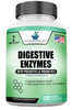 Digestive Enzymes Plus Probiotics & Prebiotics, 120 Veggie Capsules, For Digestion With Amylase, Bromelain, Papain, Lipase, Lactase, Protease, Papain, Cellulase, Vegan & , 2 Month Supply