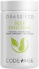 Codeage Grass Fed Beef Pancreas Supplement Glandulars - Freeze Dried, Non-Defatted Desiccated Beef Pancreas Pills  Pancreatic Enzymes Diet Meat - Pasture Raised Argentina Beef Vitamins - 180 Capsules
