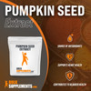 BulkSupplements Pumpkin Seed Extract Powder - Bladder Support - Pumpkin Seed Powder - Soluble Fiber Supplements - Pumpkin Powder (500 Grams - 1.1 lbs)